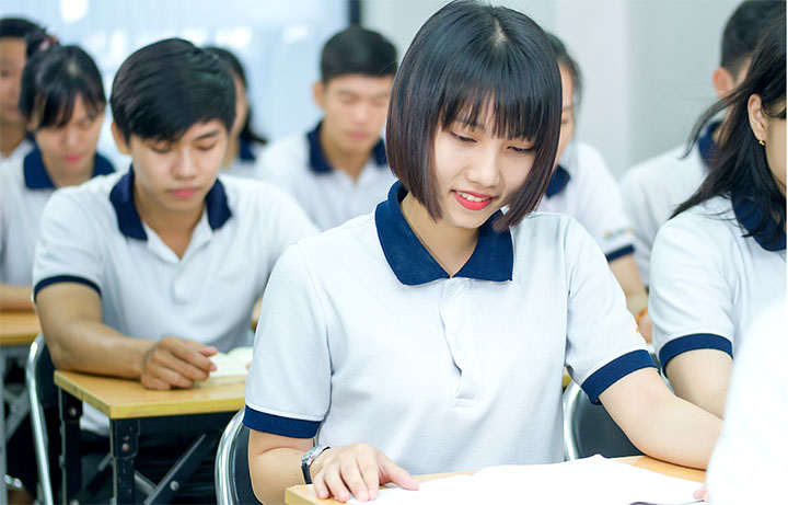 Hình ảnh học sinh lớp du học himawari group