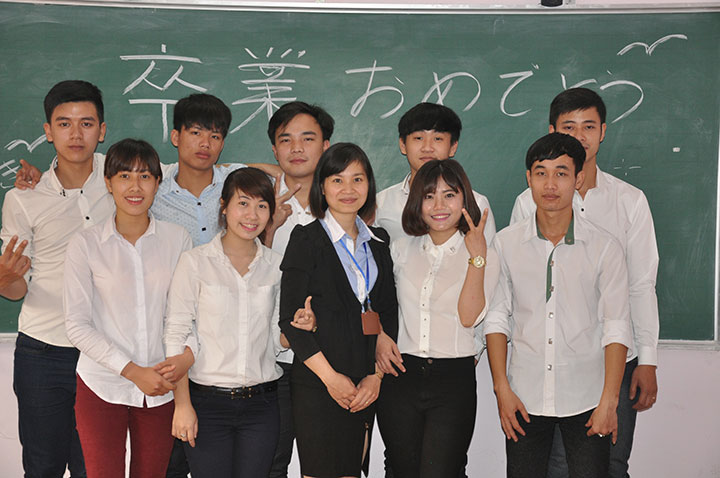 Hình ảnh lớp du học sinh Nhật tại Himawari Group